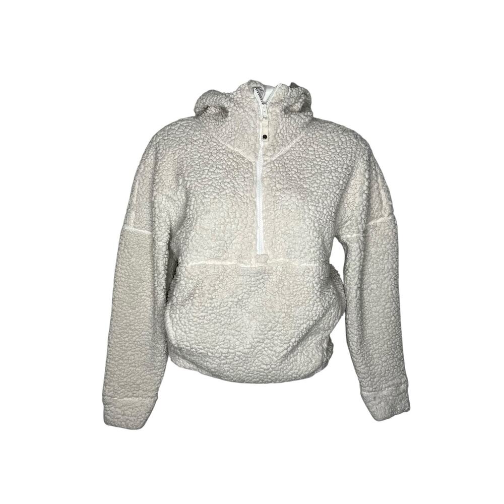 PRANA Permafrost 1/2 Zip Pullover Fleece White Size XS